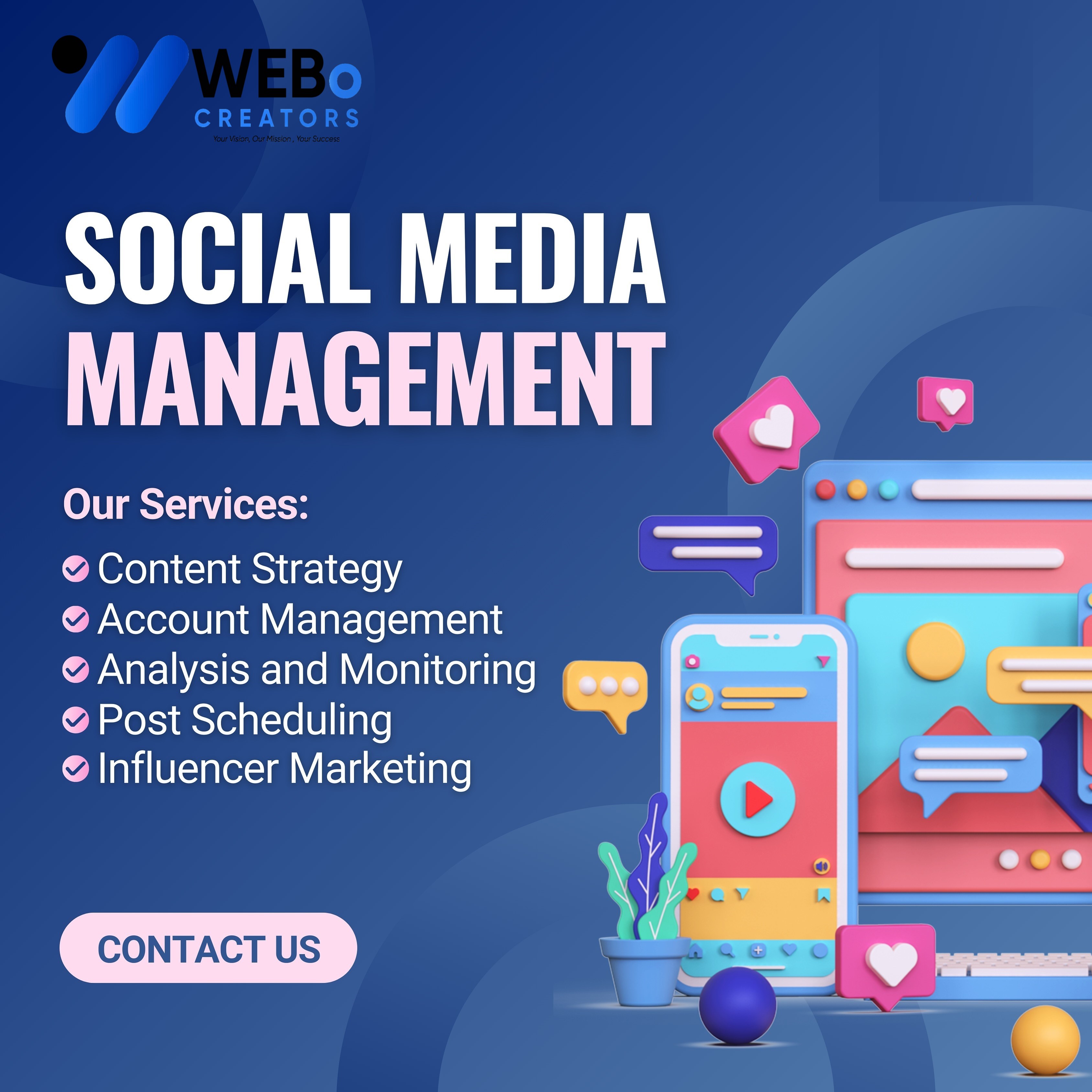 Social Media Management Services, Marketing & Optimization Company in California