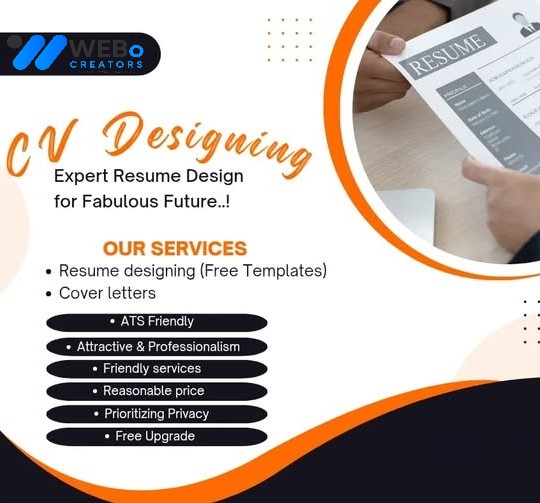 Resume and CV Design Services | Modern curriculum vitae in California