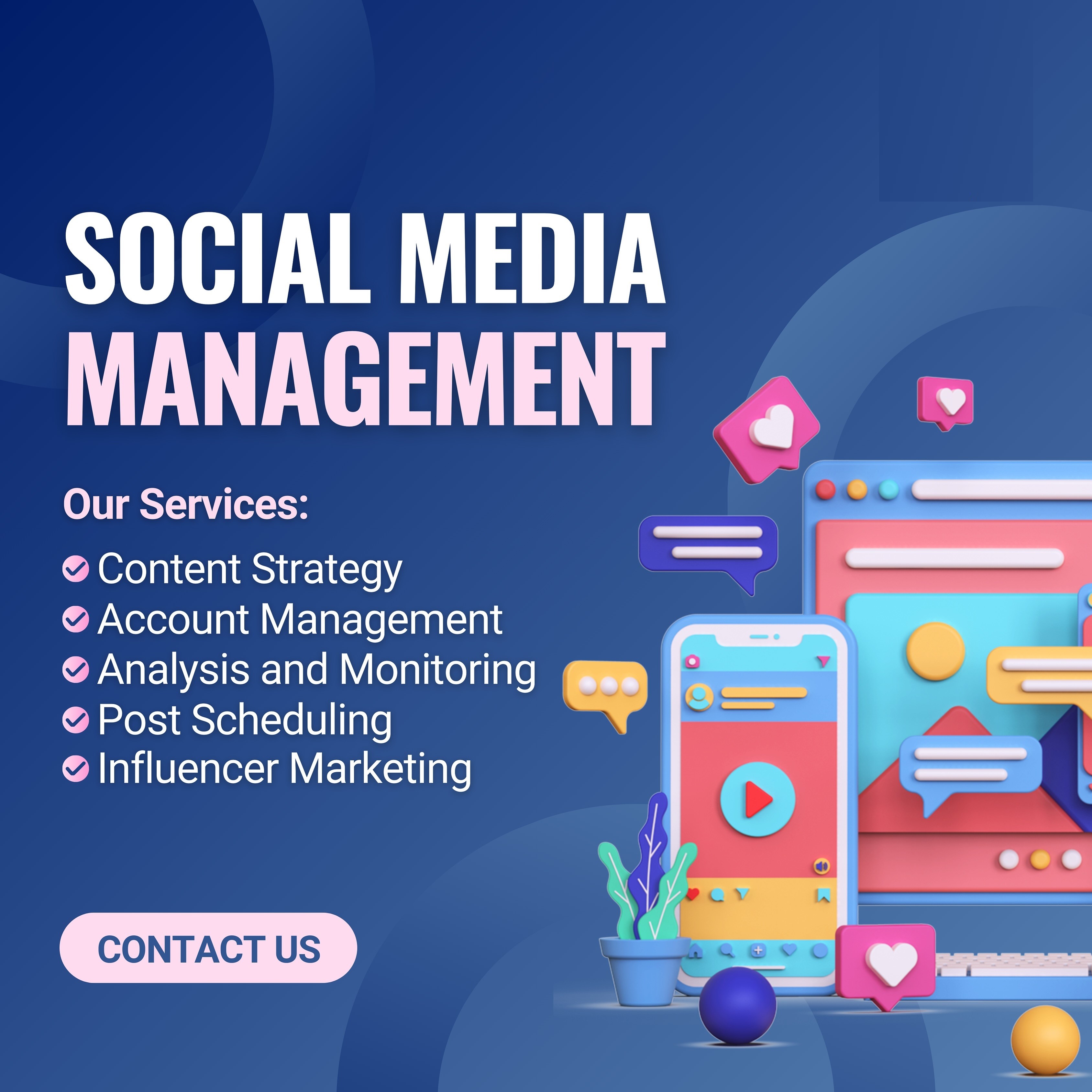 Best Social Media Design Service | Top Social Media Post Design in California