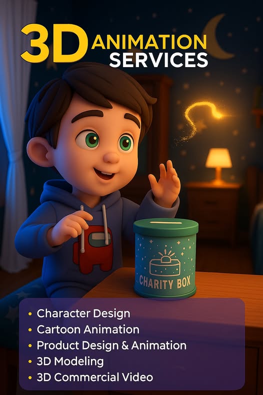 Motion Graphics Services - 3D Animation Studio Agency in California